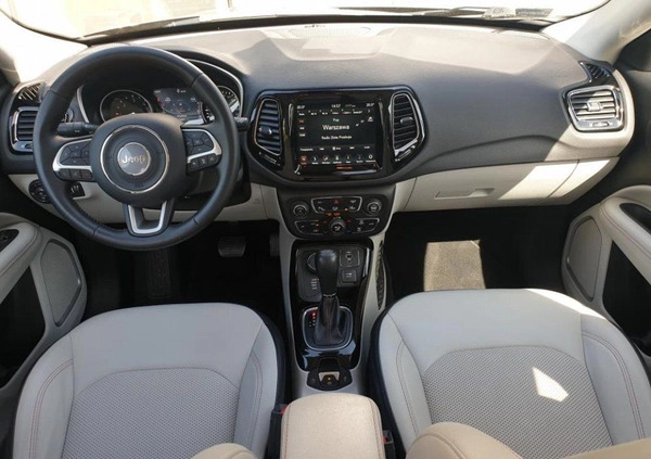 Jeep Compass cena 109900 przebieg: 76827, rok produkcji 2019 z Warszawa małe 352